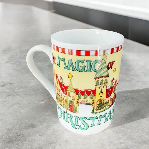 Mary Engelbreit Old World Santa Mug Cup Santa Ceramic Coffee Mug Cup 2001 VTG - Picture 3 of 16